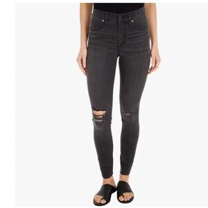 Madewell Women's Gray Ripped Jeans